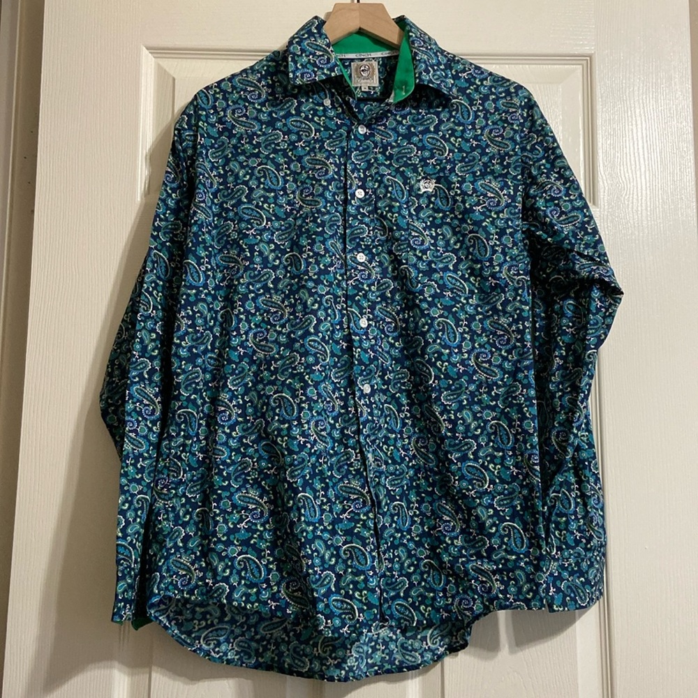 Men's Cinch Western Button-Down Long-Sleeve